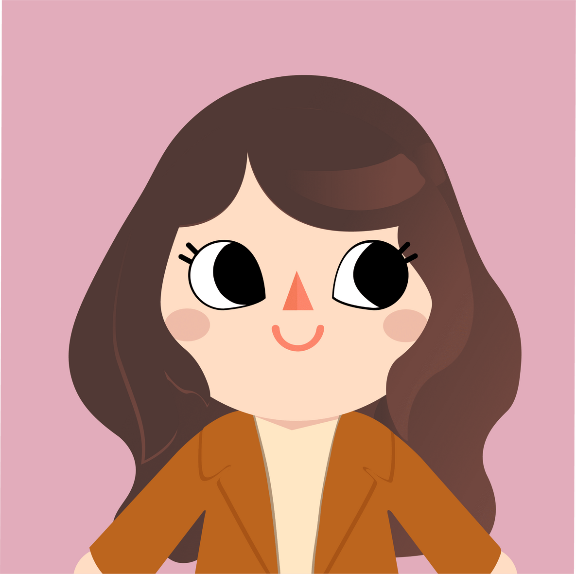 Grace in the style of Animal Crossing